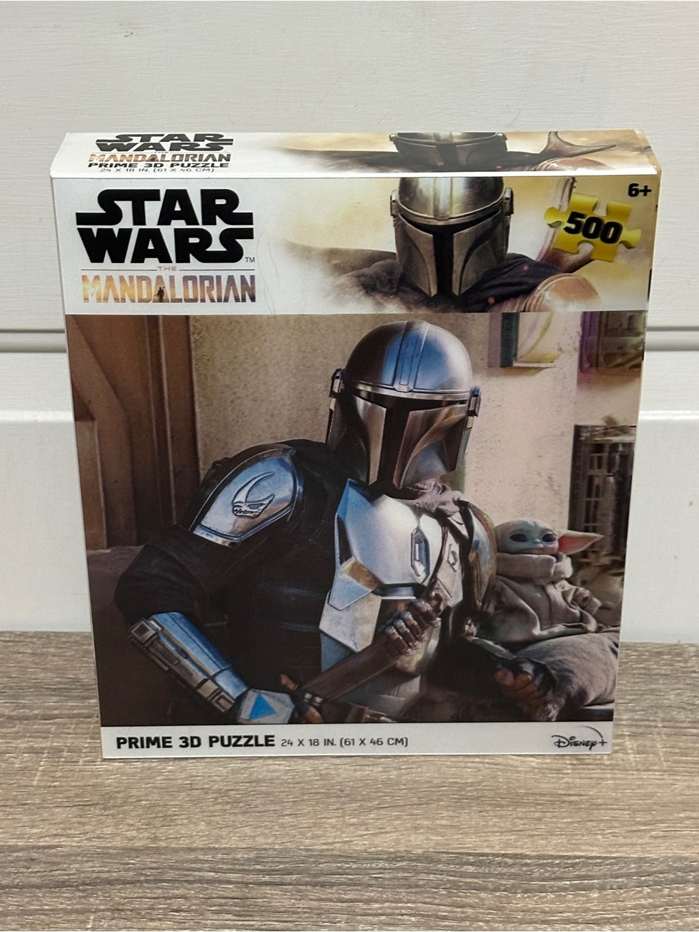 Star Wars Mandalorian Prime 3D Puzzle 500-Piece Disney